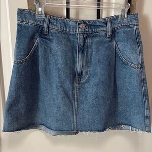 We The Free Denim Mini Skirt